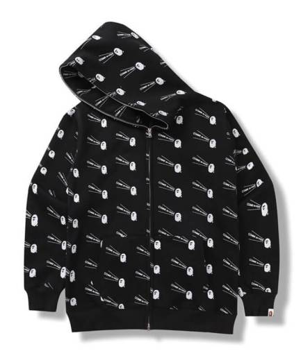Casual Zipper Real BAPE Hoodie