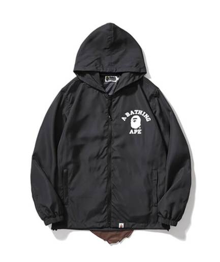 A Bathing Ape Black Bape Jacket