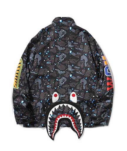 Bape Space Camo Shark Star M-65 Mens Jacket